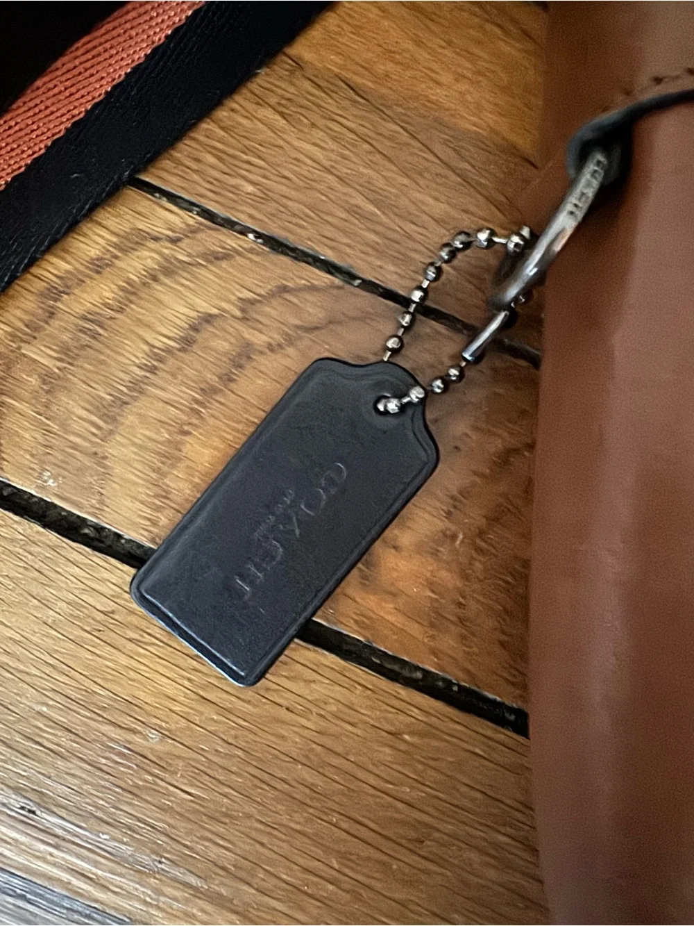 Coach Leather Messenger Bag